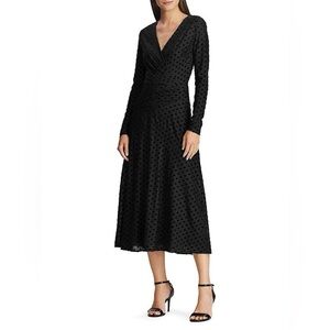 Ralph Lauren Black Long Sleeve Dress